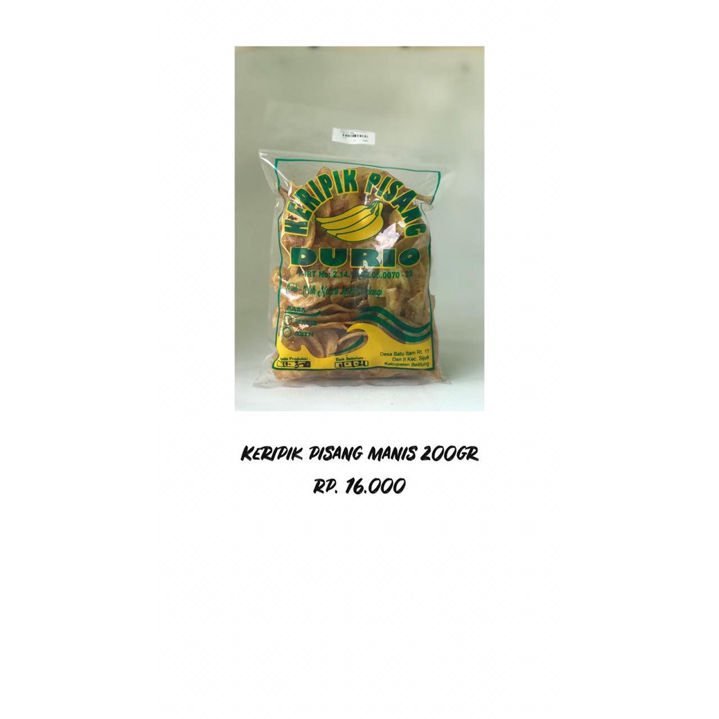 

KERIPIK PISANG MANIS 200gram