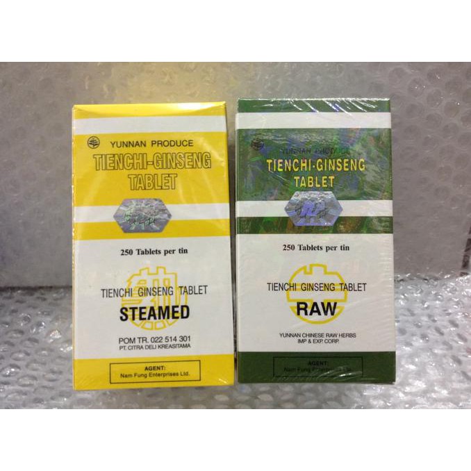 

Stok Terbatas Tienchi Ginseng tablet hijau 250tab MURAH