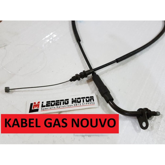 Original Kabel Gas Nouvo Z Throttle Cable Asli Yamaha Matic