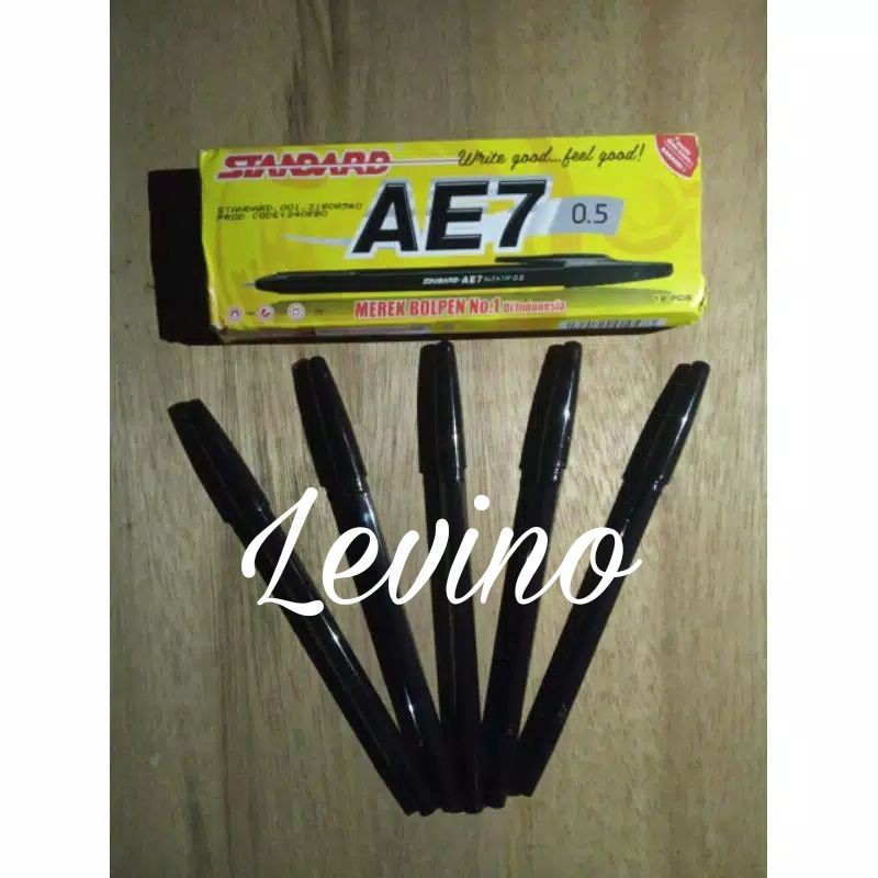 

Pulpen Standard AE7 warna hitam