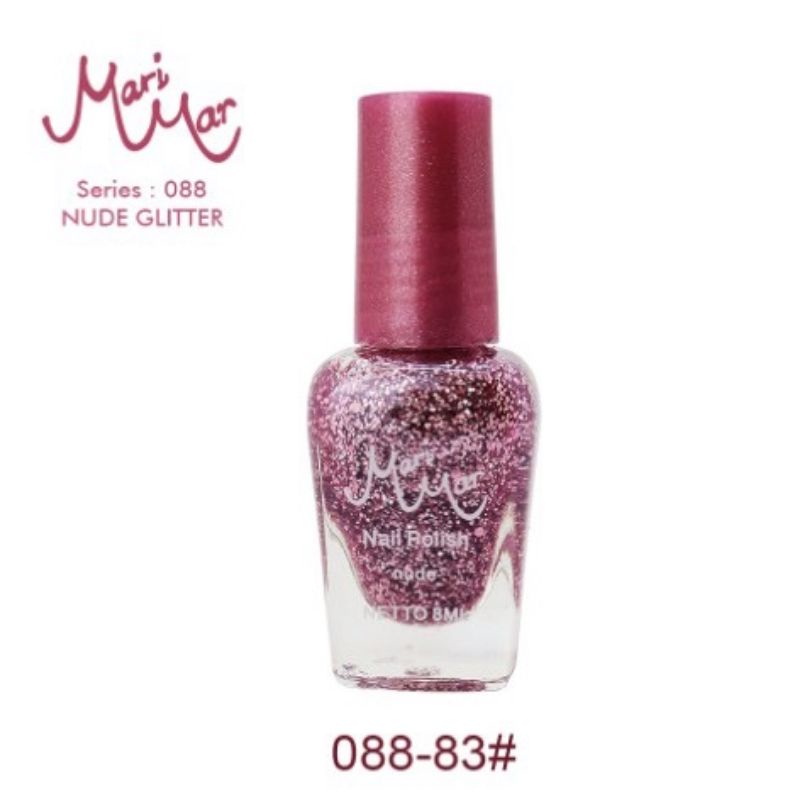 Marimar Kutek Glitter/Nail Polish Collection/Kutek Nudes/BPOM