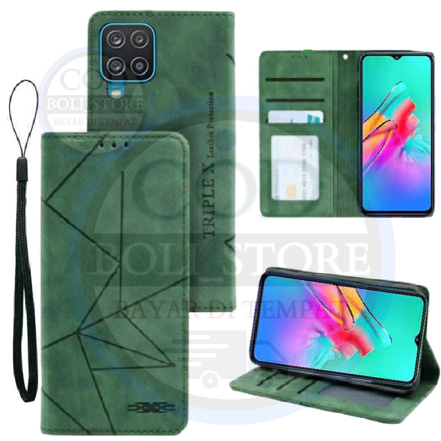 CASE HP SAMSUNG M22 Flip Case Flip Motif Dompet Casing HP Flip Motif Wallet untuk SAMSUNG M22