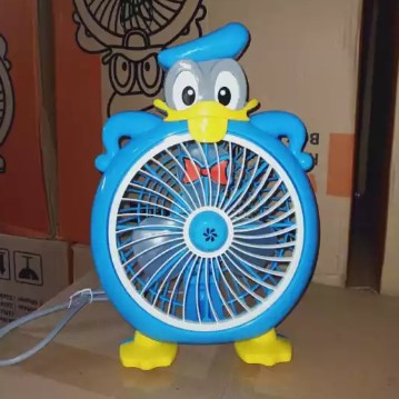 Kipas Karakter Donal Bebek Welhome 10 inch WH 103D Box Fan SNI