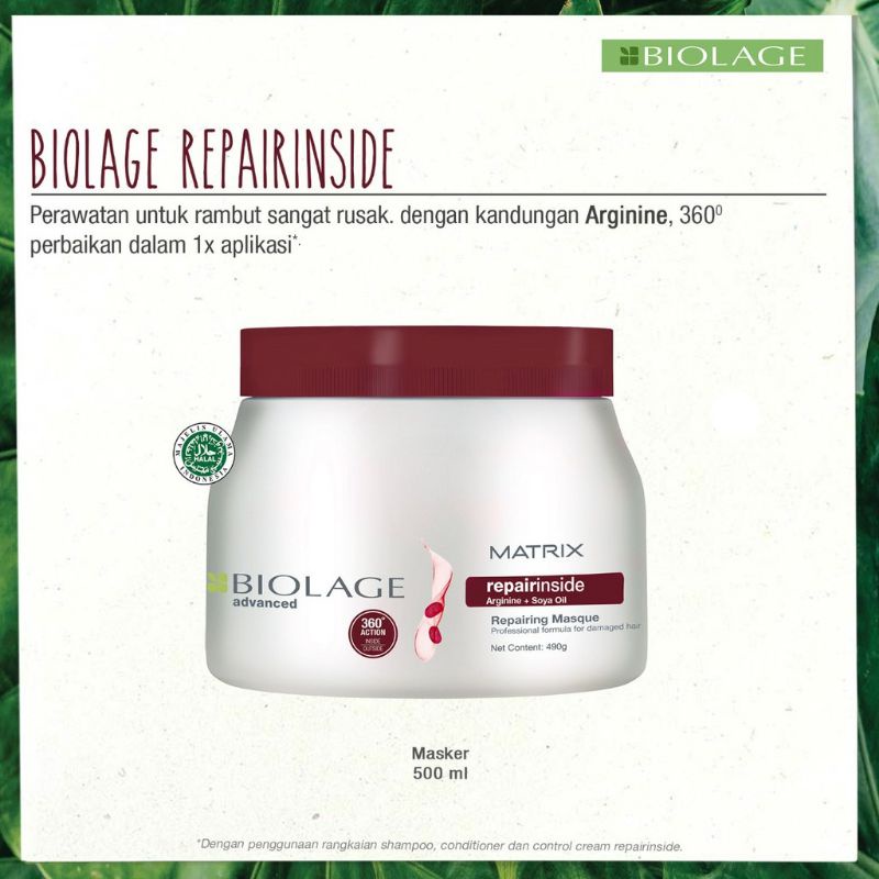 MATRIX Biolage REPAIRINSIDE Masker
