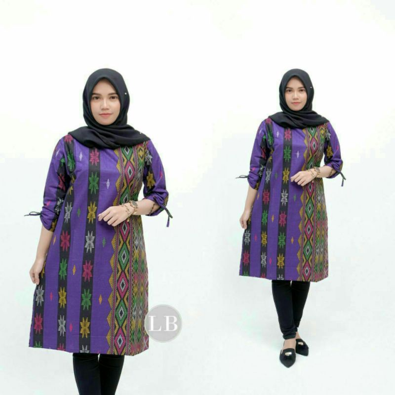 [ BISA COD ] Blouse batik baju batik kantor wanita premium by batikid VOL 004