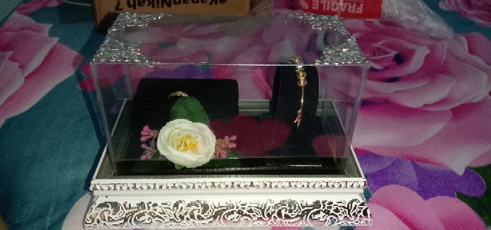 Kotak Cincin Gelang Frame Tutup Mika Untuk Seserahan/ Lamaran Fcg