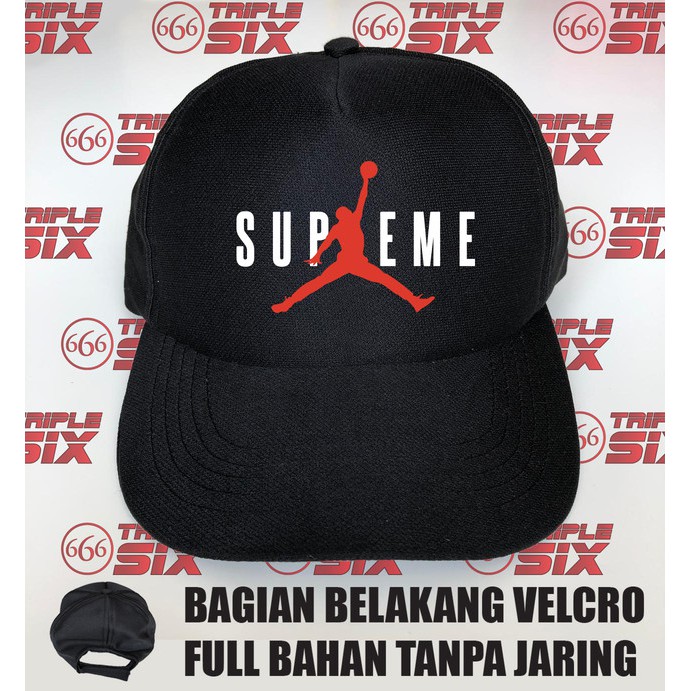 Topi Full Bahan red box jordan