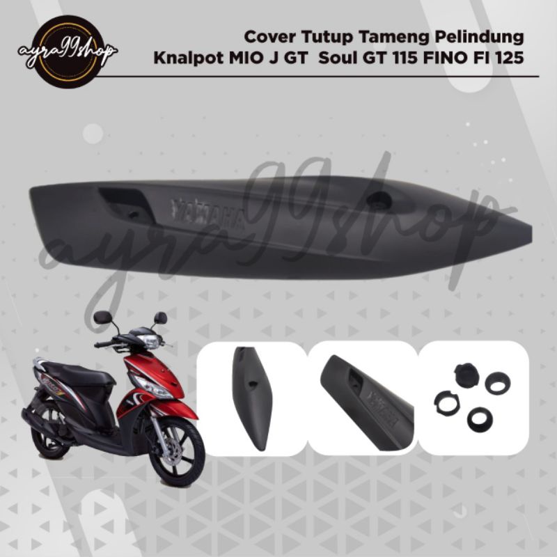 COVER TAMENG PELINDUNG KNALPOT MIO GT J SOUL GT 115/FINO FI 125