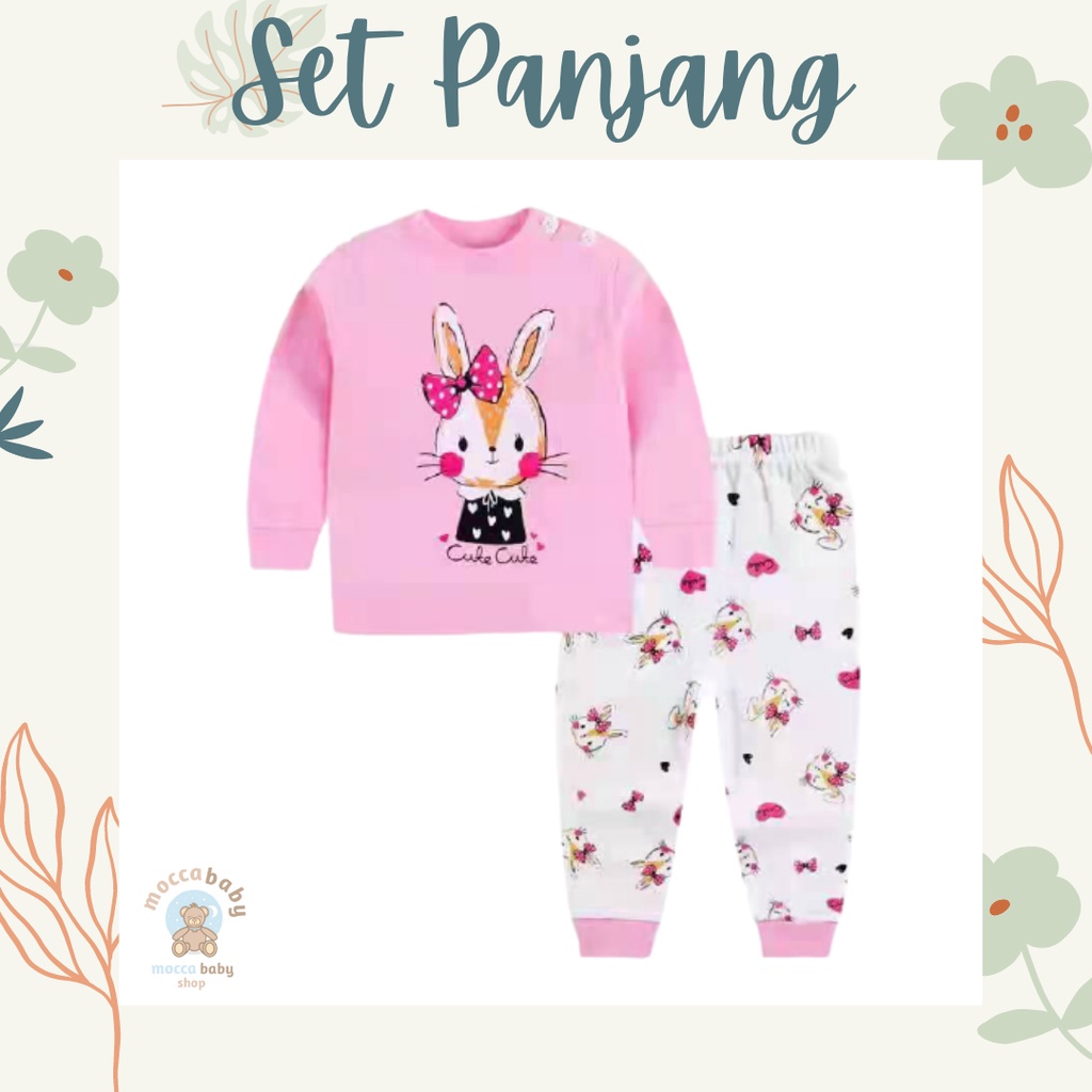 MBSS Baju Premium Anak Bayi Piyama Jumper Jumpsuit Celana Tidur Lengan Panjang NEW H5 112