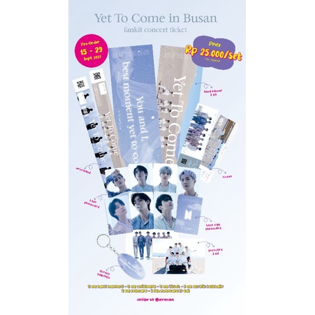 FANKIT ONLINE CONCERT BTS - YET TO COME IN BUSAN