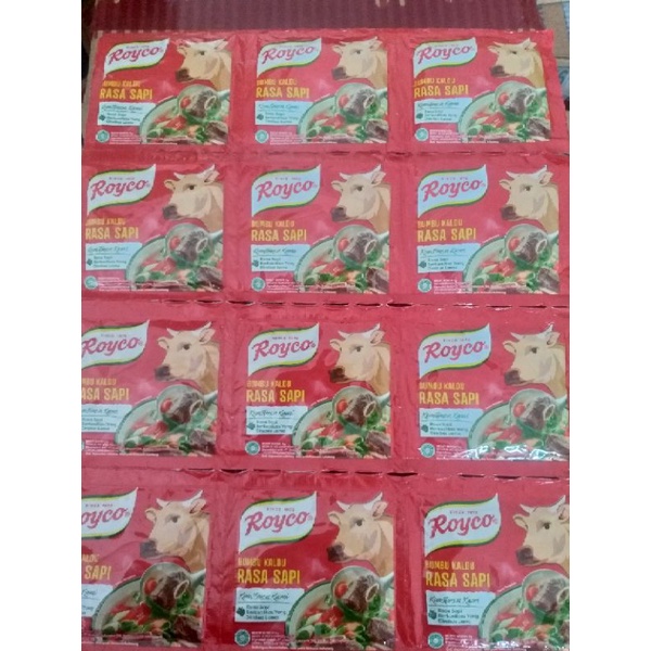 

Royco penyedap rasa masakan ada rasa sapi n ayam