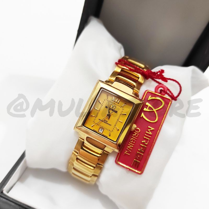 Jam Tangan Wanita Mirage Original 7395 BSP L Analog