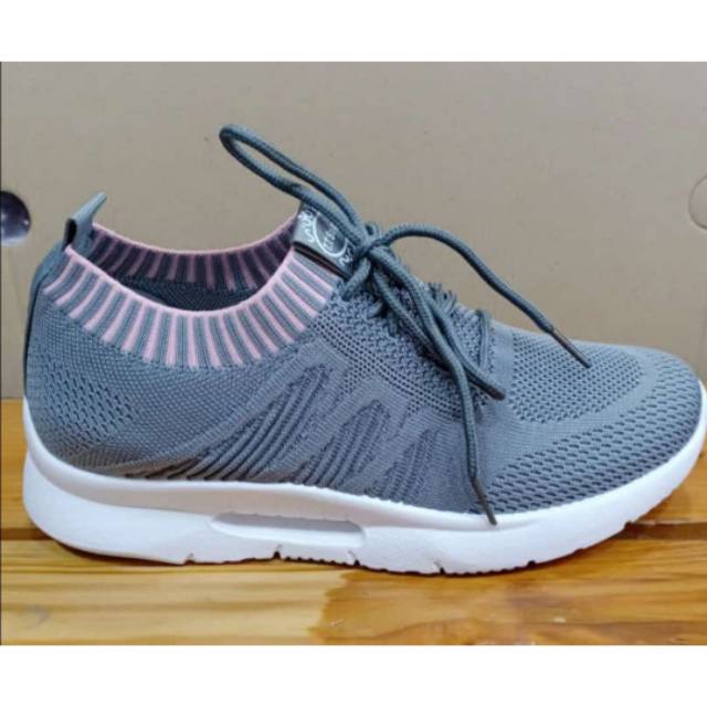 Sepatu TT.sniper Abu pink