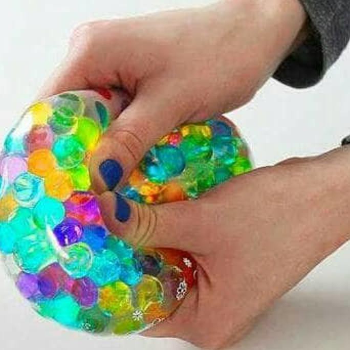 Water crystal orbeez stress ball bola 