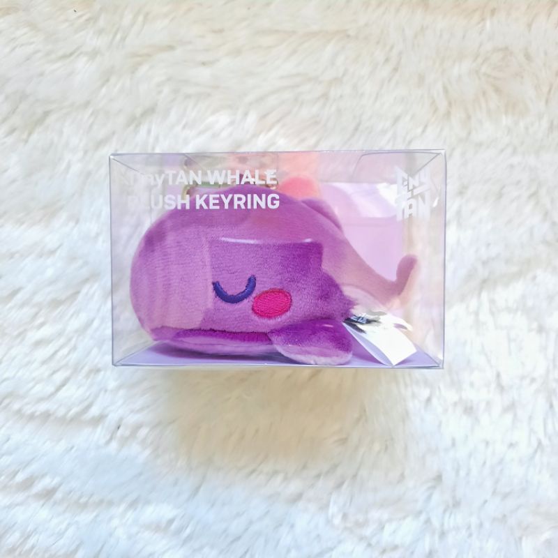 BTS TINYTAN WHALE PLUSH KEYRING