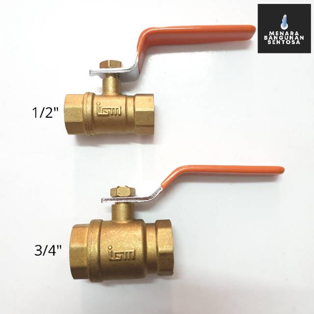 Ballvalve IGM Kuningan 1/2&quot; / Ball Valve Stop Kran