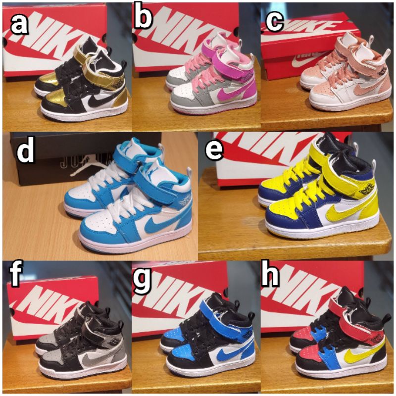Obral sepatu anak kecil Nike air Jordan kids (21-35) import quality
