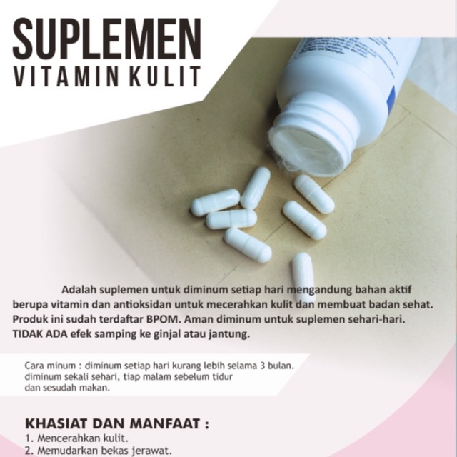 Dr Maharani Prima Suplemen Pemutih Kulit Dan Noda Harga Tersebut Perkapsul Shopee Indonesia
