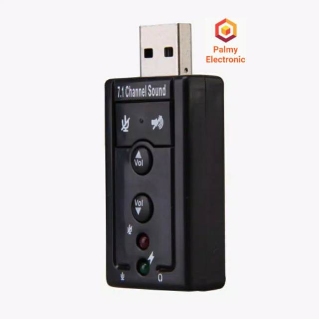 USB Soundcard 7.1 CH Virtual Audio Adapter PlugNPlay