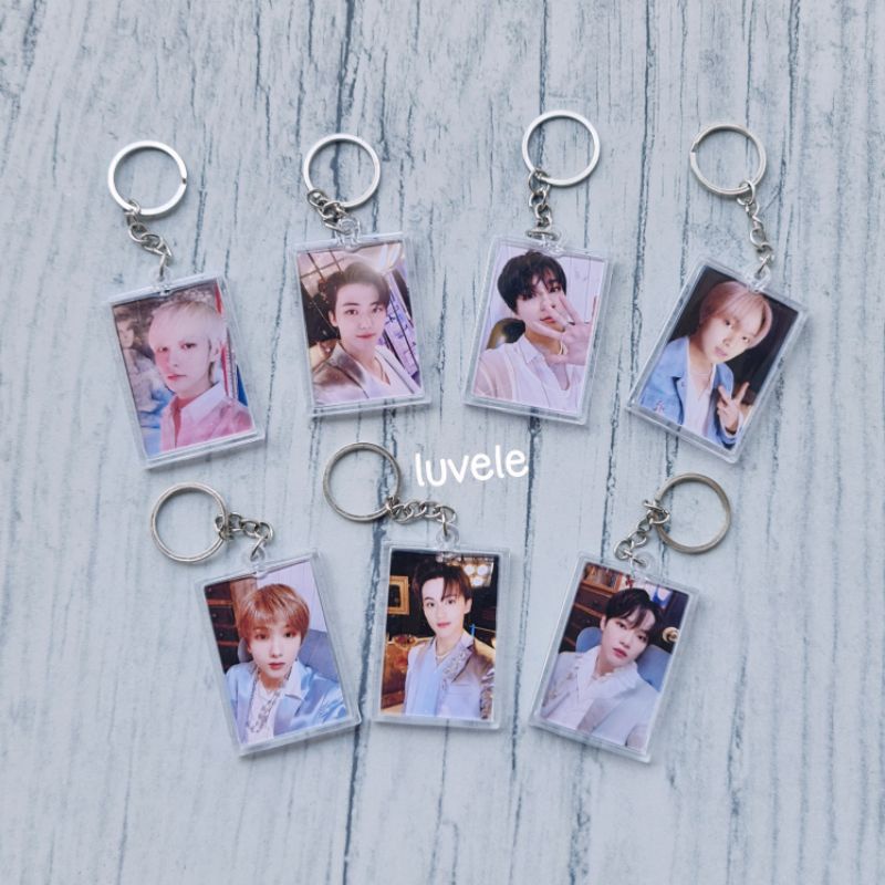 NCT Dream Hot Summer Dream Acrylic Clear Keychain Gantungan Kunci Akrilik
