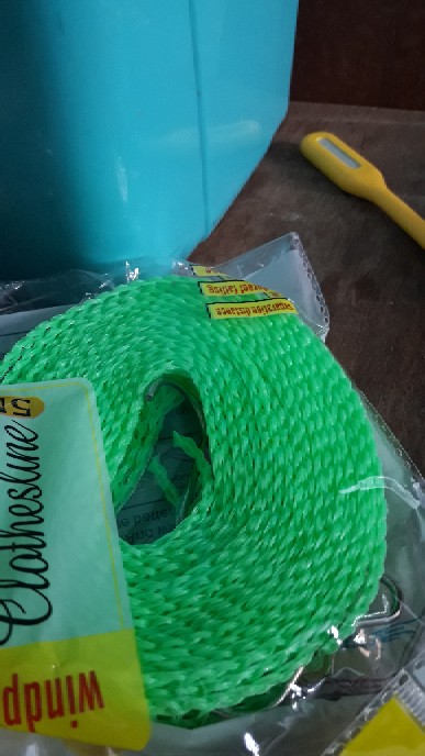 Tali Jemuran Jemur 5 Meter Praktis Kuat Murah Clothes Line Laundry Tambang Dengan Pengait Hanger