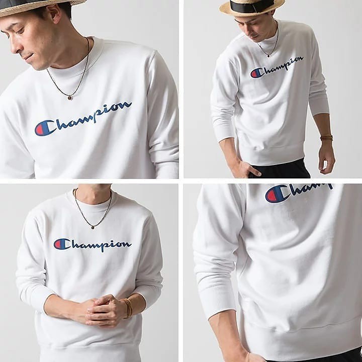 Crewneck Champion Putih