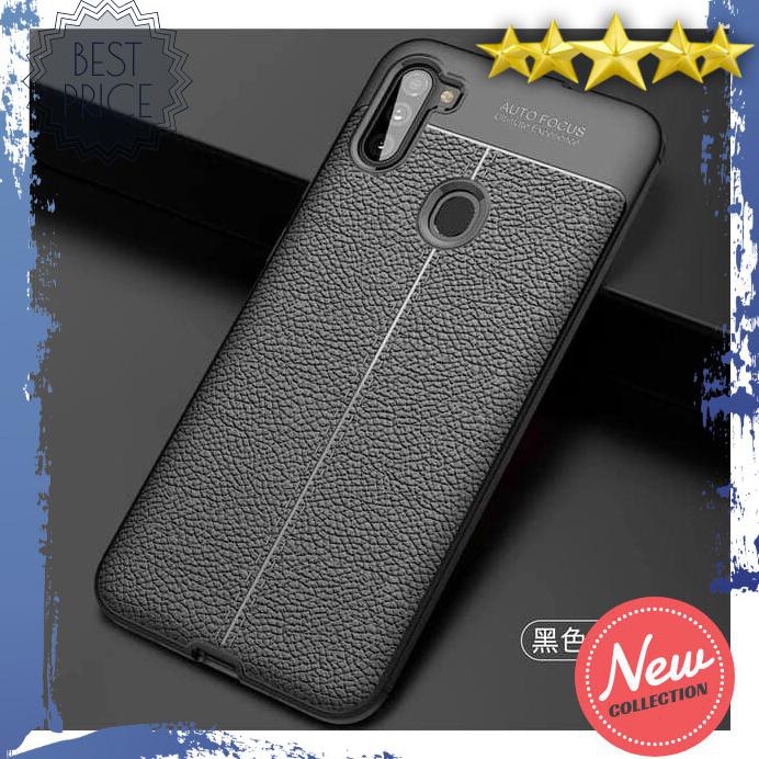CASING HP SAMSUNG M11 SOFT CASE AUTOFOCUS LEATHER KULIT