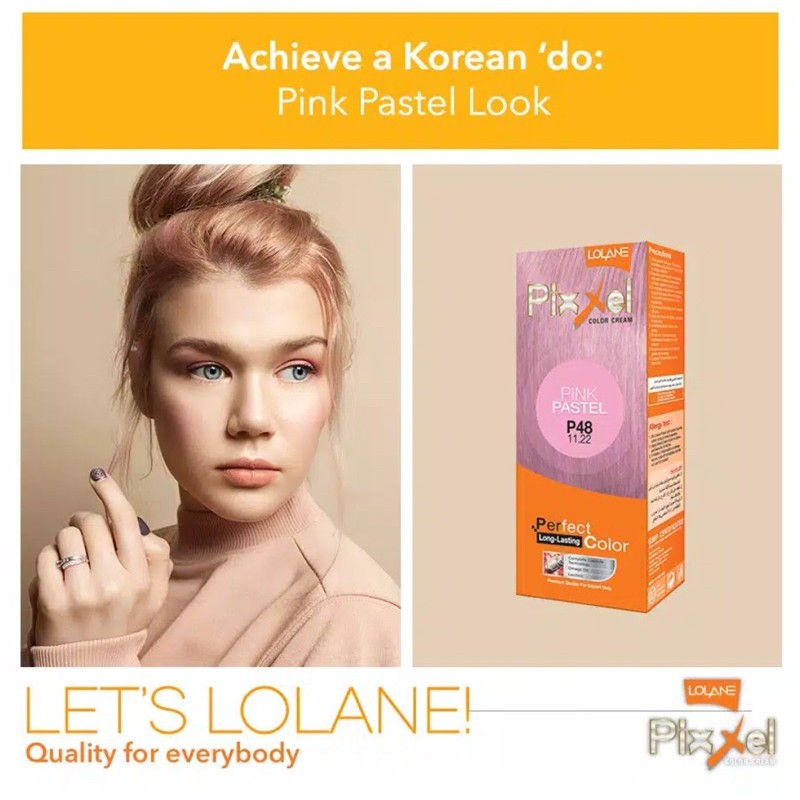 Lolane Pixxel Color Cream P48 Pink Pastel