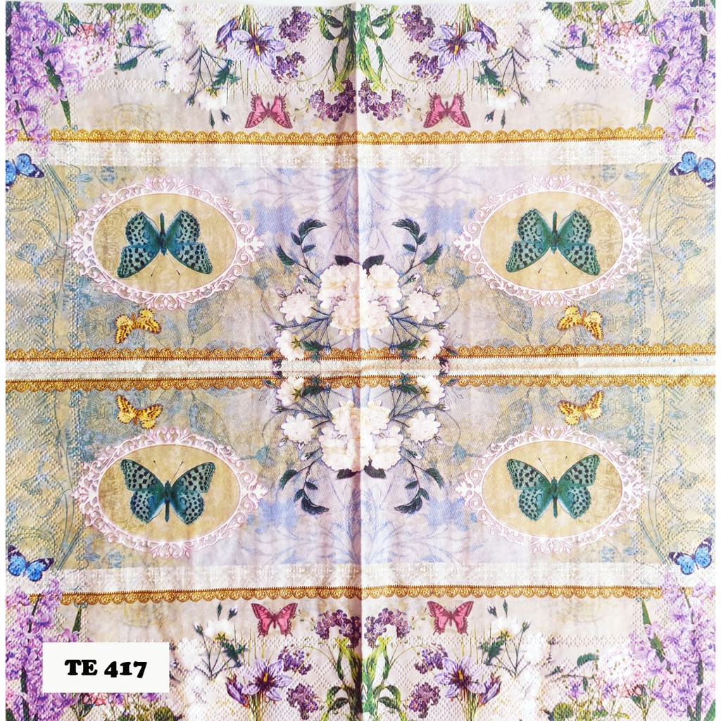 TISU DECOUPAGE EROPAH 33X33 CM TE 414  TTS