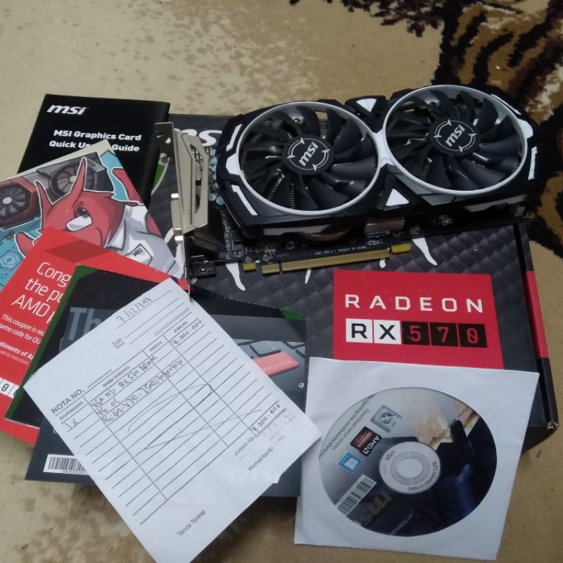 VGA MSI RX 570 4GB