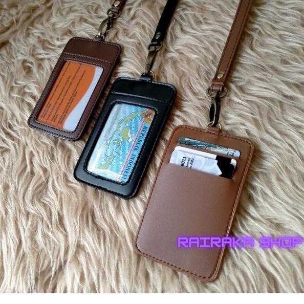 

NEW ARRIVAL 7727 Id Card Kulit Name Tag Kulit Card Holder ㄳ