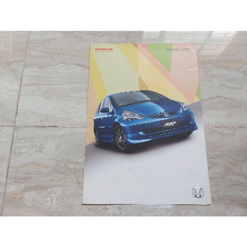 brosur katalog mobil honda jazz gd3 leaflet
