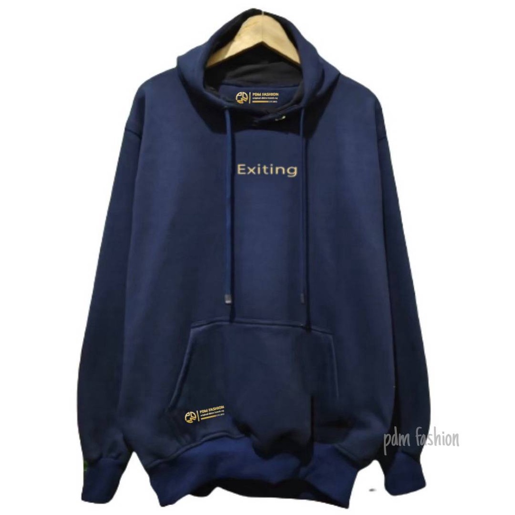 Hoodie Pria Terbaru Sweater Hodie Pria Wanita Original Distro Warna Navy Jaket Hudie Cowok Cewek Gaya Distro Terlaris