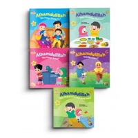 Buku Anak Muslim 1 Set / 1 Paket Seri Aku Selalu Bersyukur Alhamdulillah Aku Punya Orang Tua, Aku Pu