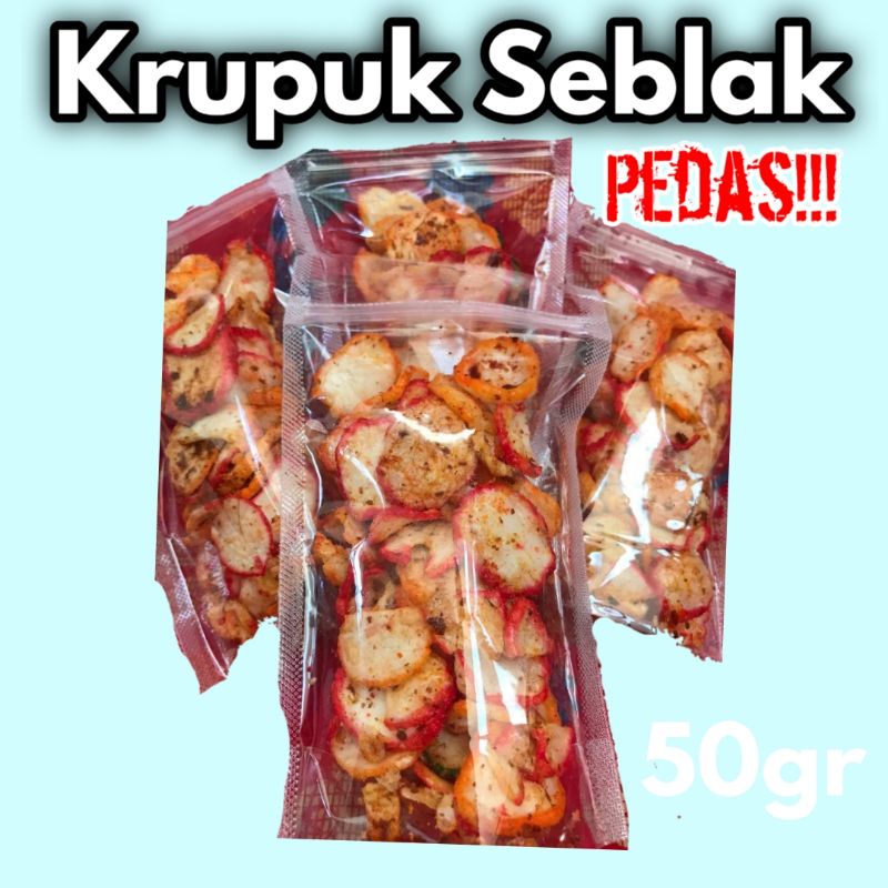 

Krupuk Seblak Renyahh Pedas Mantul!!!