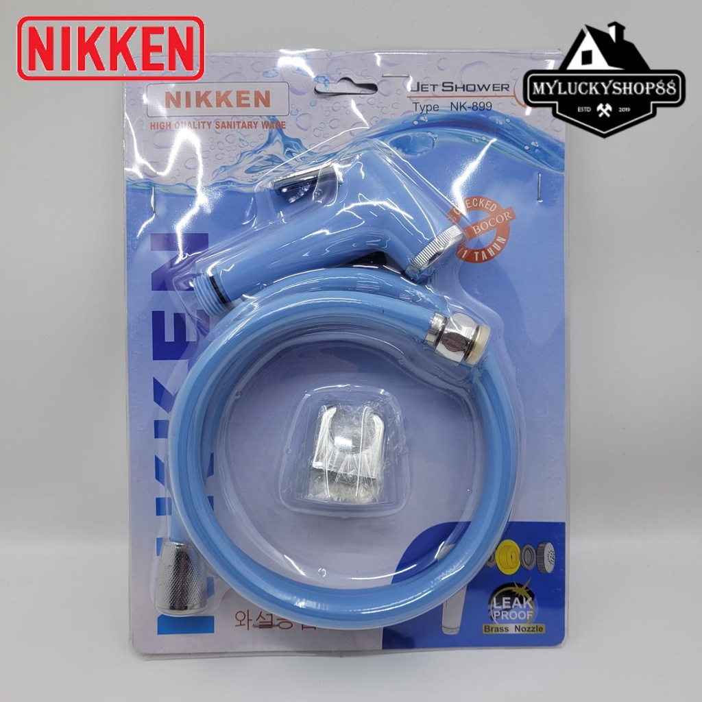 Nikken Jet Shower Semprotan Cebok Flexible Selang Jetshower WC Toilet