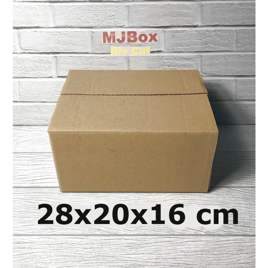 

Kardus karton box uk.28x20x16 cm...ST untuk packing