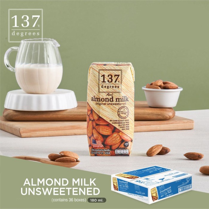 

Ee5041F10 137 Degrees - Unsweetened 180Ml - Susu Almond 6Gggdddv