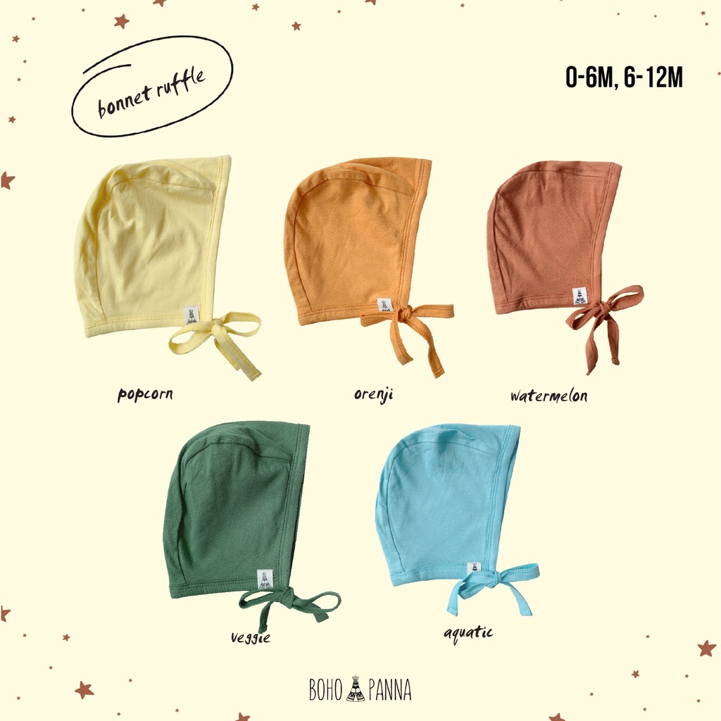 BOHOPANNA - BONET UNISEX (TOPI BAYI)