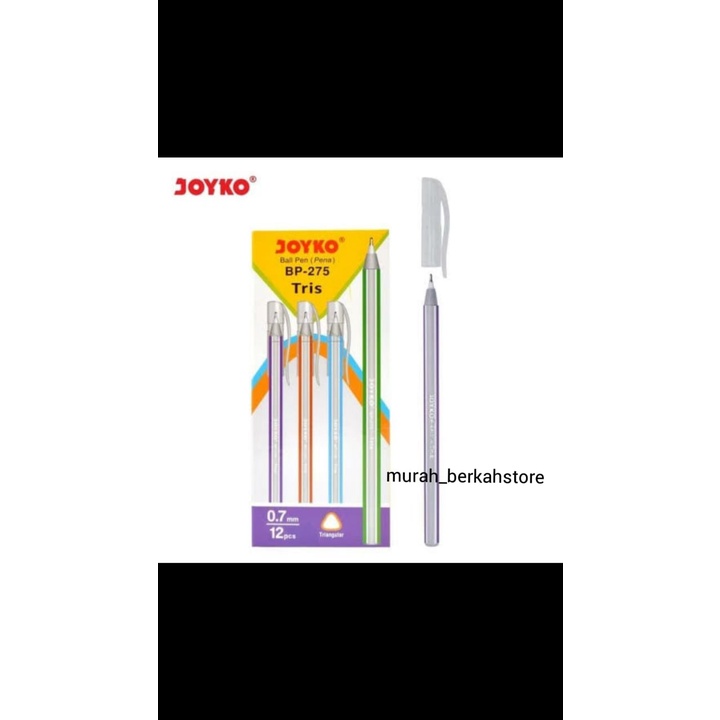 

PULPEN/BOLPOIN /tinta hitam/Pena Joyko BP-275/0.7 mm (1 Pcs)