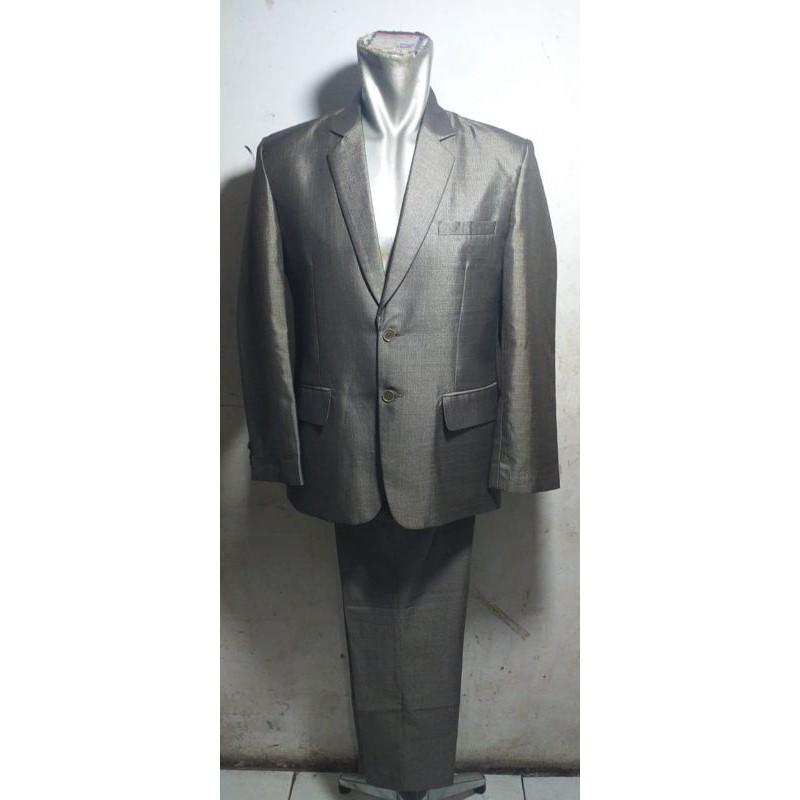 Jas formal pria / Atasan jas semi wool / Jas setelan celana Semi Wool Italy / Setelan Jas semi wool 
