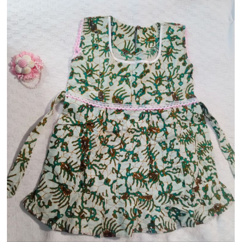 Dress batik balita 1 th murah