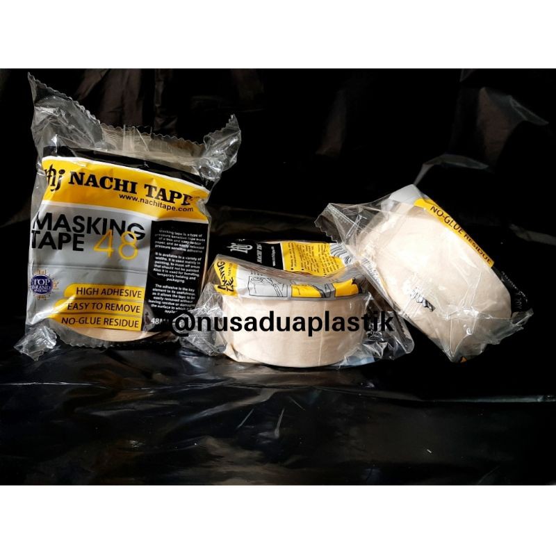 

Lakban Kertas Besar Nachi Tape 48mm Isolasi selotip kertas
