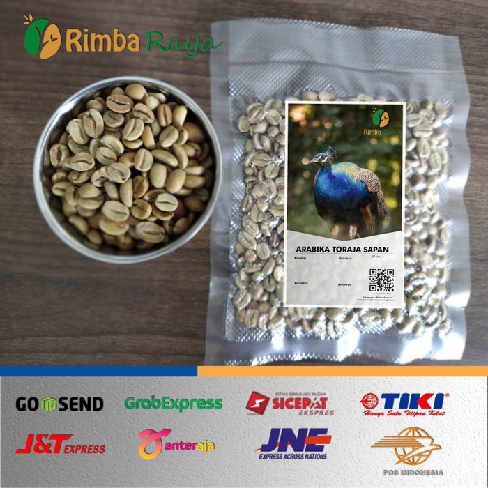 

Arabica Green bean Toraja Natural process KOMERSIAL GRADE