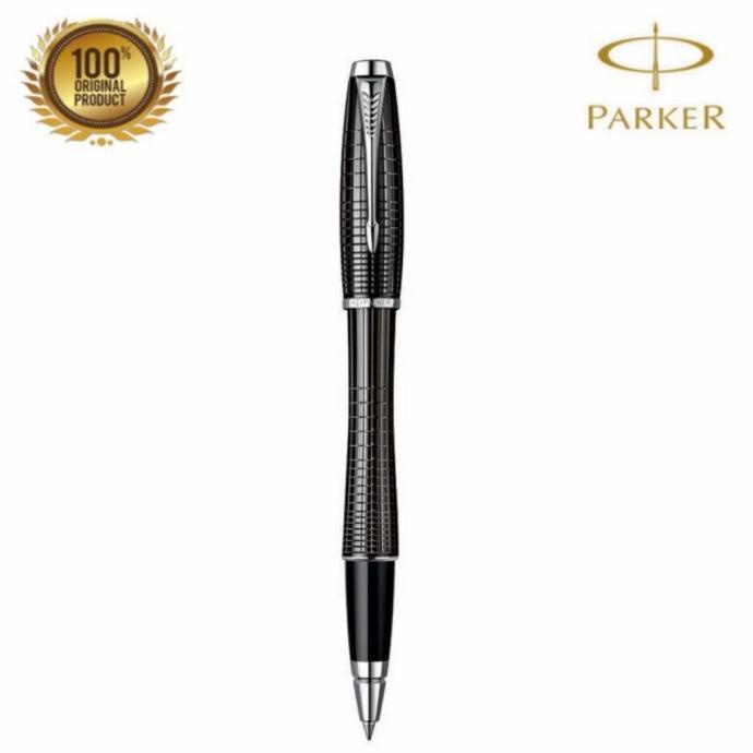

Pulpen Parker Mewah Urban Premium Ebony Metal Chiselled CT RollerBall