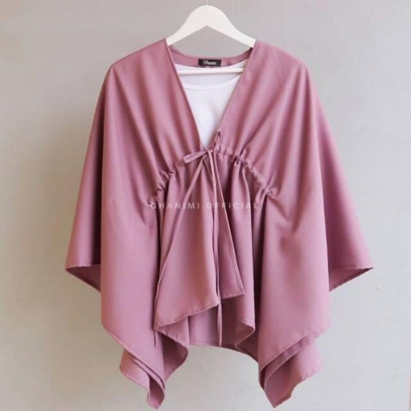 Haika Outer /ATASAN, TUNIK, Blouse wanita, atasan wanita, BLOUSE, Fashion muslim, baju wanita,