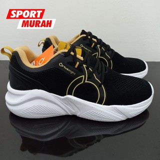  SEPATU  RUNNING ORTUSEIGHT  MAMBA BLACK BROWN 030068 