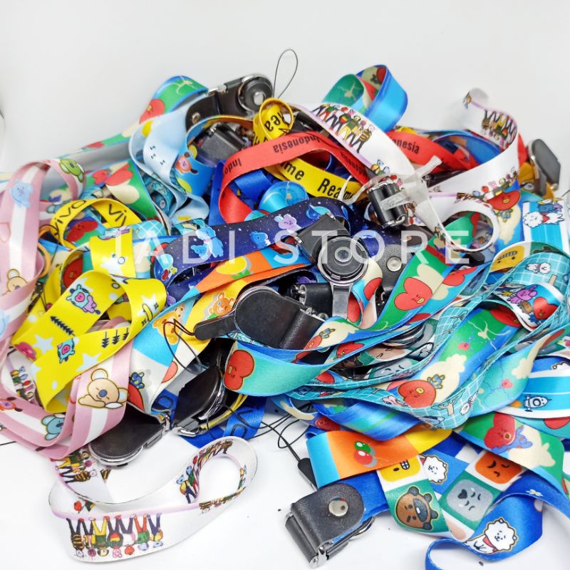 Lanyard Tali Handphone Tali Gantungan Handphone Tali Strap Gantungan Handphone Tali Gantungan HP Tal