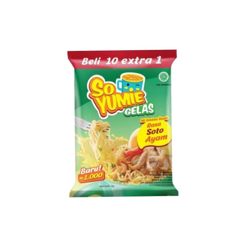 

So Yumie gelas 1 Renteng 10 bks