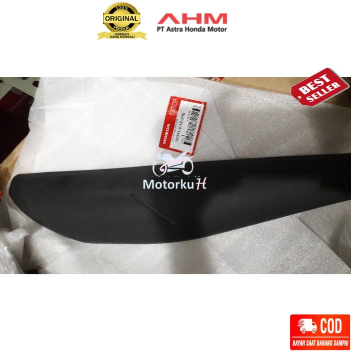 Cover Tameng Tutup Knalpot Verza 150 Hitam 18311K18900